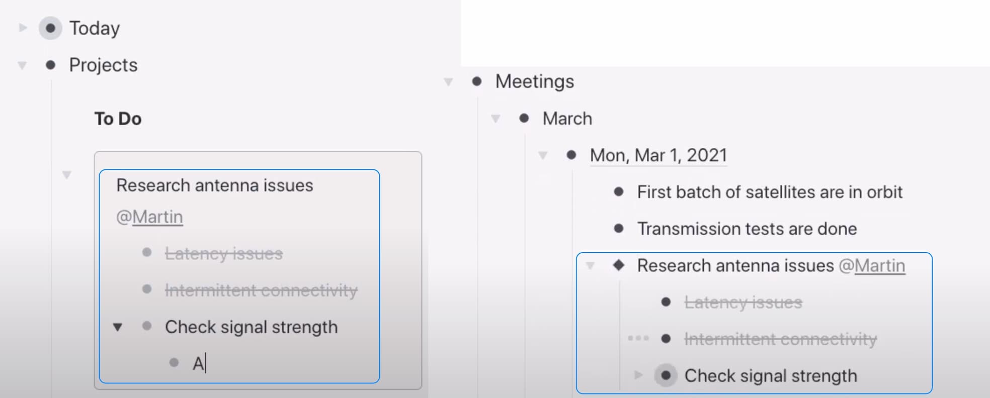WorkFlowy 发布新功能 WorkFlowy Mirror,可镜像复制内容,多条内容间同步更新 2 WorkFlowy 发布新功能 WorkFlowy Mirror,可镜像复制内容,多条内容间同步更新 1