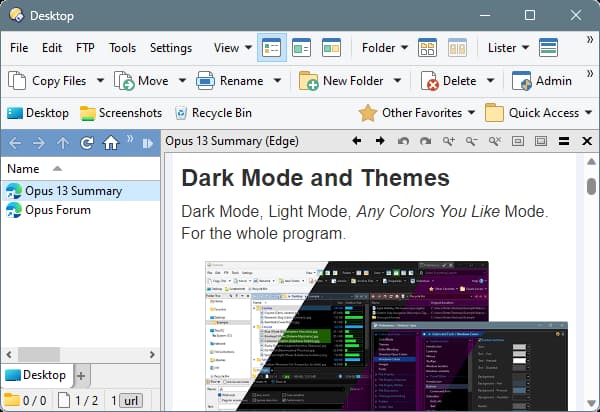 增强型文件管理器 Directory Opus 13 限时 85 折，买断只要 160.65 元 6