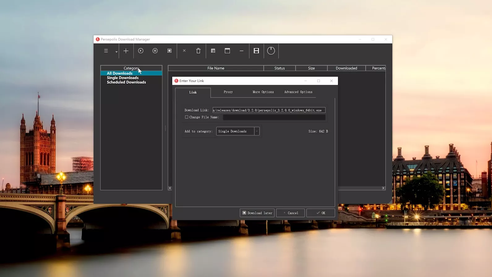 Persepolis 下载管理器:基于 Aria2 的开源多线程下载神器-三七九技术汇