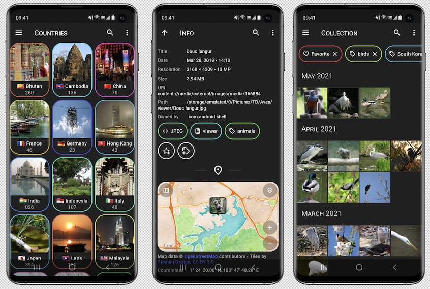 Aves Gallery - 开源相册和图片 EXIF 原数据浏览器[Android] 2