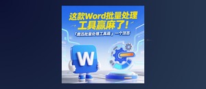 这款Word批量处理工具箱赢麻了！「鹰迅批量处理工具箱」一个顶百-三七九技术汇
