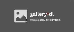 gallery-dl – 支持 1400+ 网站的开源图片批量下载工具-三七九技术汇