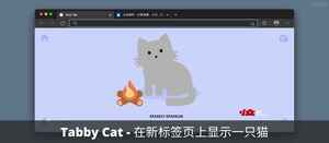 Tabby Cat – 在新标签页上显示 1 只会动的猫[Chrome 商店精选]-三七九技术汇